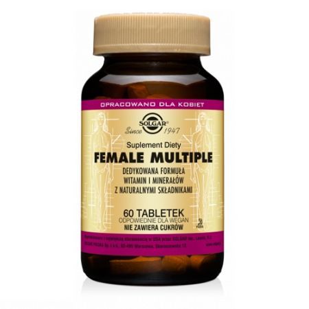 SOLGAR FEMALE MULTIPLE 60 tabletek